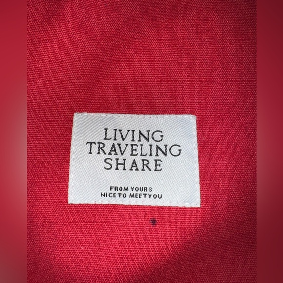 Red boho bag - Picture 4 of 5